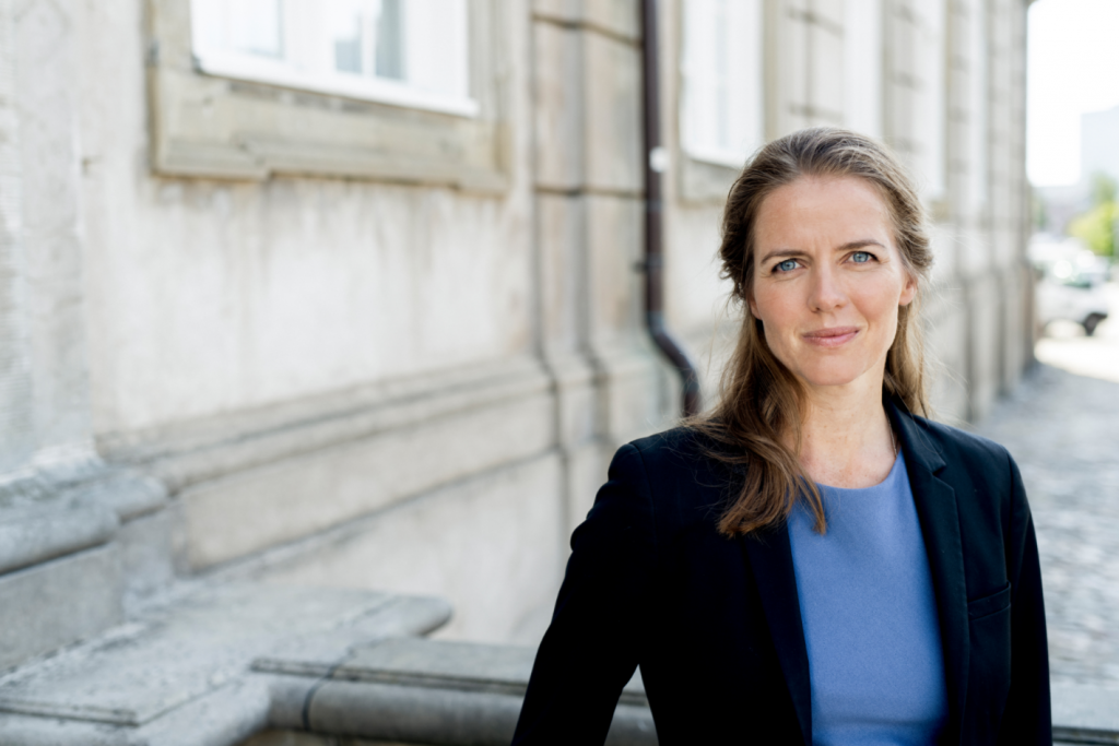 Ellen Trane Nørby ved Christiansborg