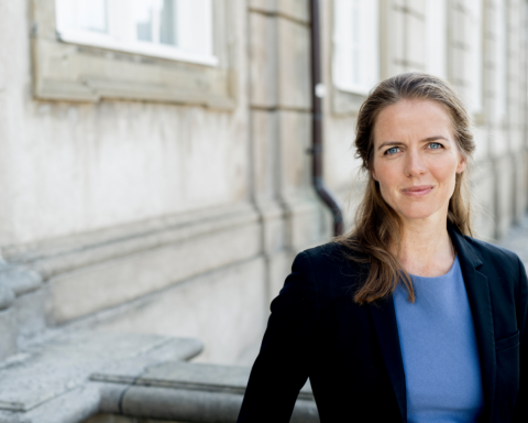 Ellen Trane Nørby ved Christiansborg